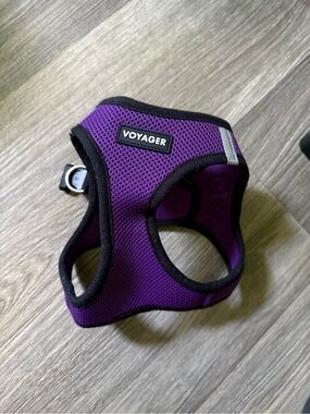 Voyager Purple Mesh Dog Harness